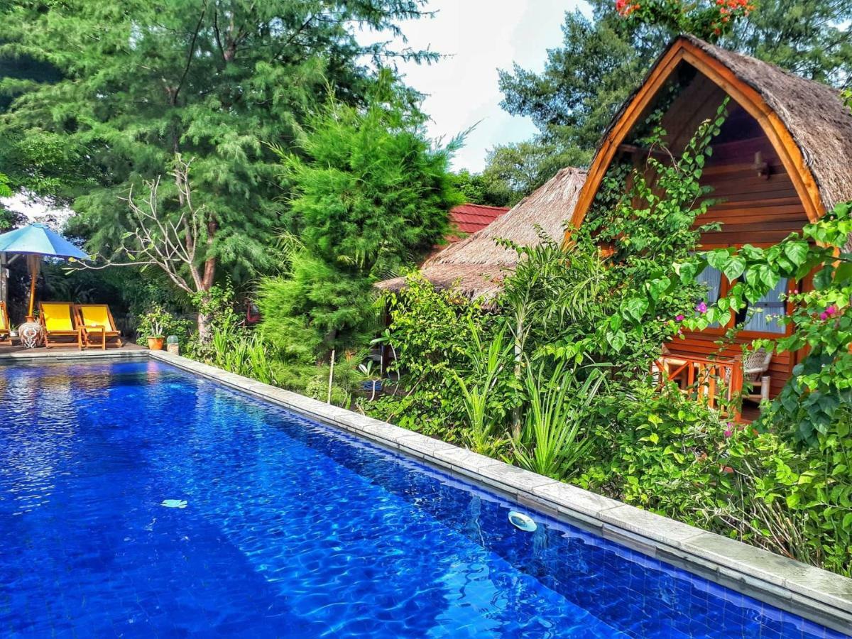 Damai Bungalows Gili Air Eksteriør billede