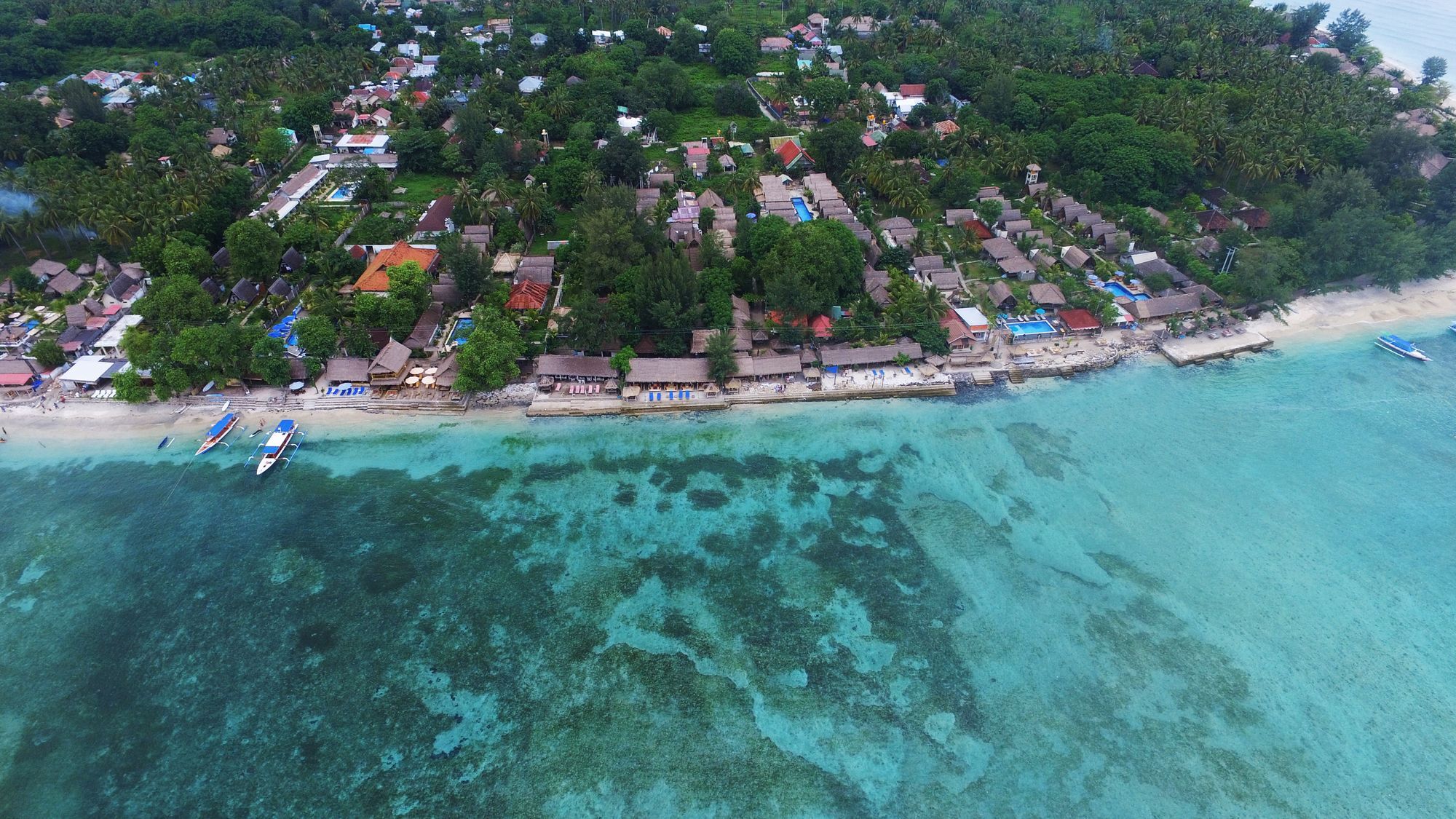 Damai Bungalows Gili Air Eksteriør billede